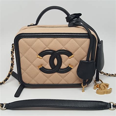 chanel black vs beige|chanel beige bag colors.